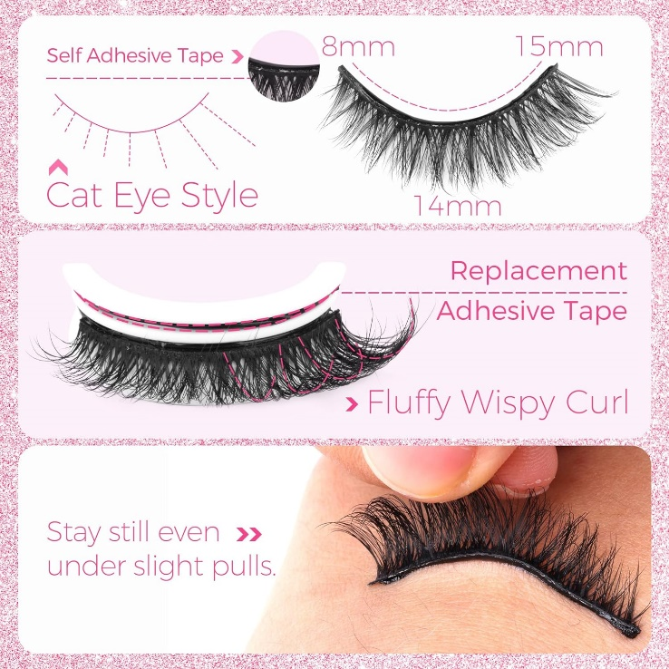 Get Glam in a Flash με τις αυτοκόλλητες βλεφαρίδες: Το απόλυτο Beauty Hack που εξοικονομεί χρόνο