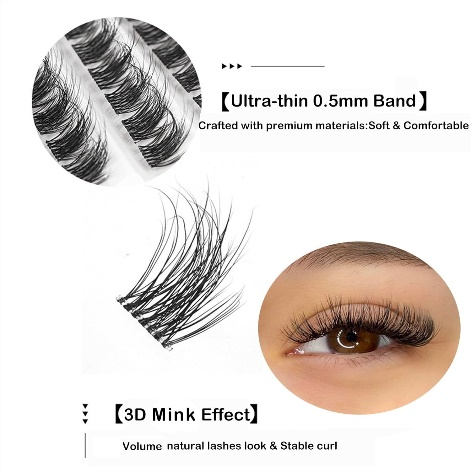 DIY Mega Volume Eyelash Extensions με Pingdu Sparkling Eyelash®