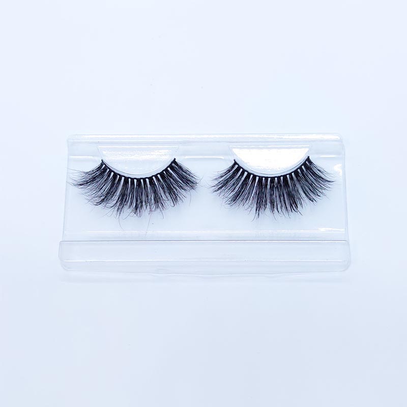 8D Mink Eyelashes Wispy Fluffy Lashes Φυσική εμφάνιση Μεταξωτές Βλεφαρίδες 12-18mm